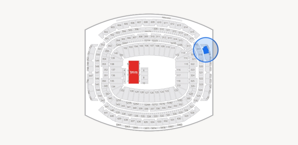 Reliant Stadium Seating Chart