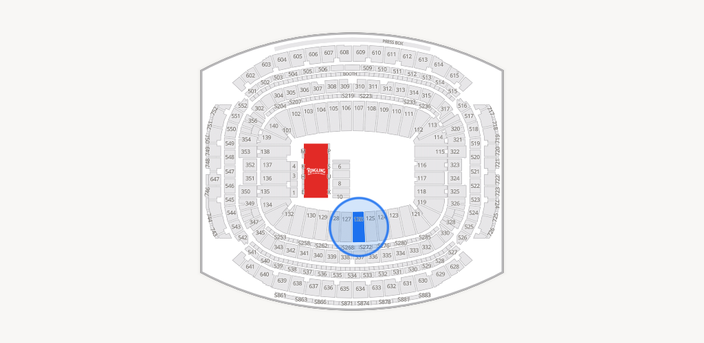 Reliant Stadium Seating Chart