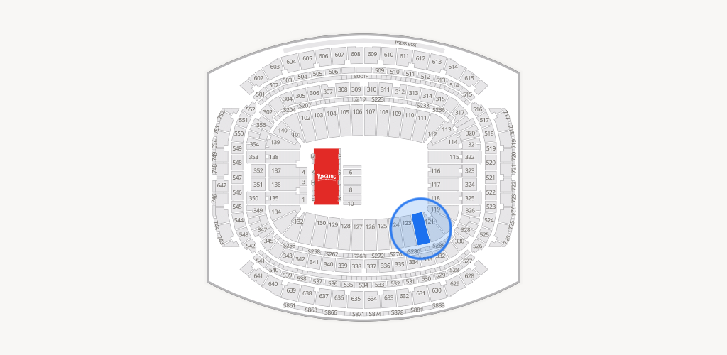 Reliant Stadium Seating Chart