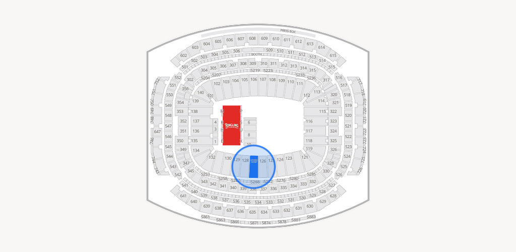 Reliant Stadium Seating Chart