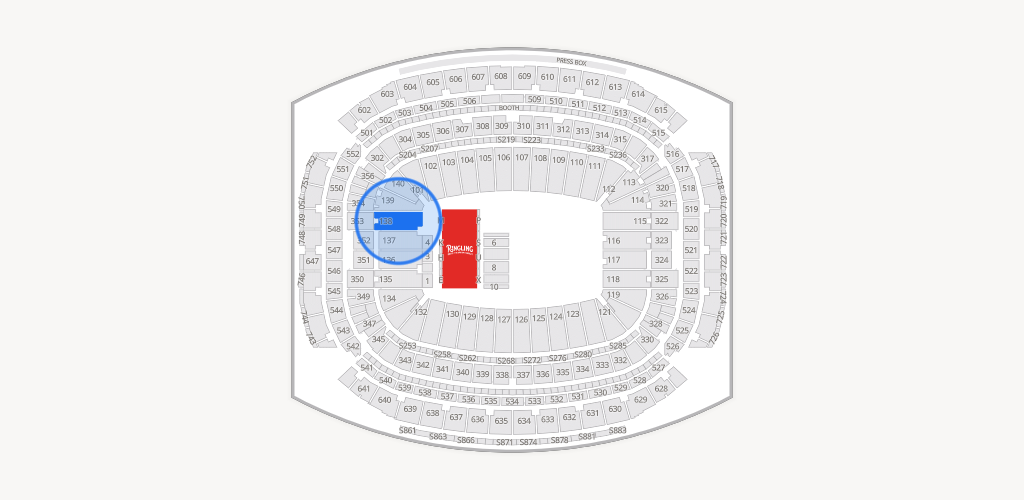 Reliant Stadium Seating Chart