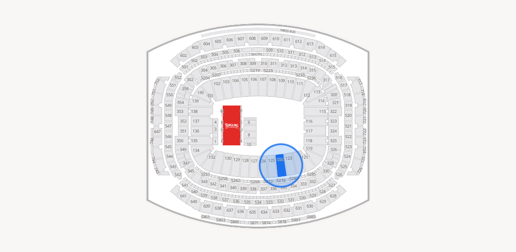 Reliant Stadium Seating Chart
