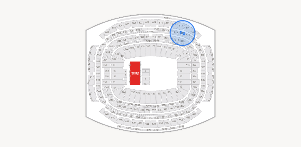 Reliant Stadium Seating Chart