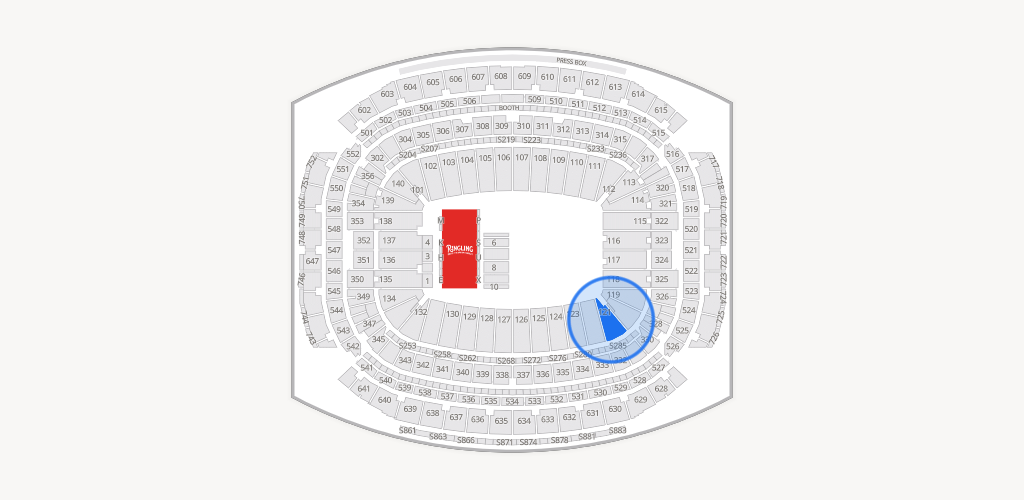 Reliant Stadium Seating Chart
