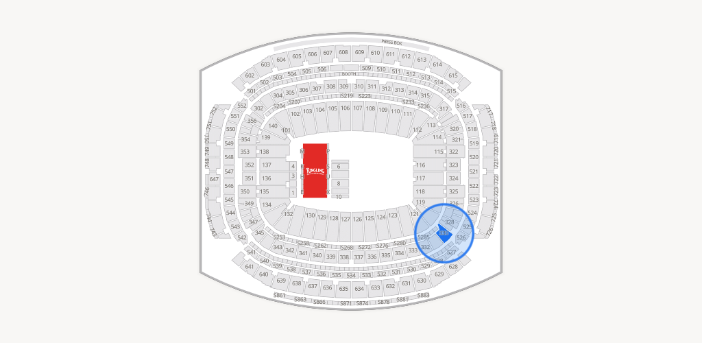 Reliant Stadium Seating Chart