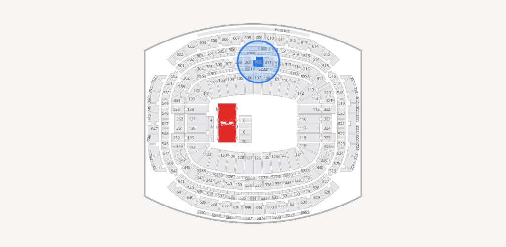 Reliant Stadium Seating Chart