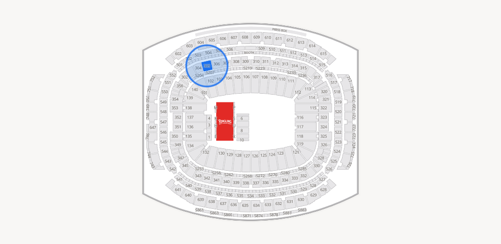 Reliant Stadium Seating Chart