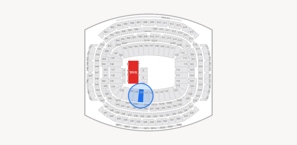 Reliant Stadium Seating Chart