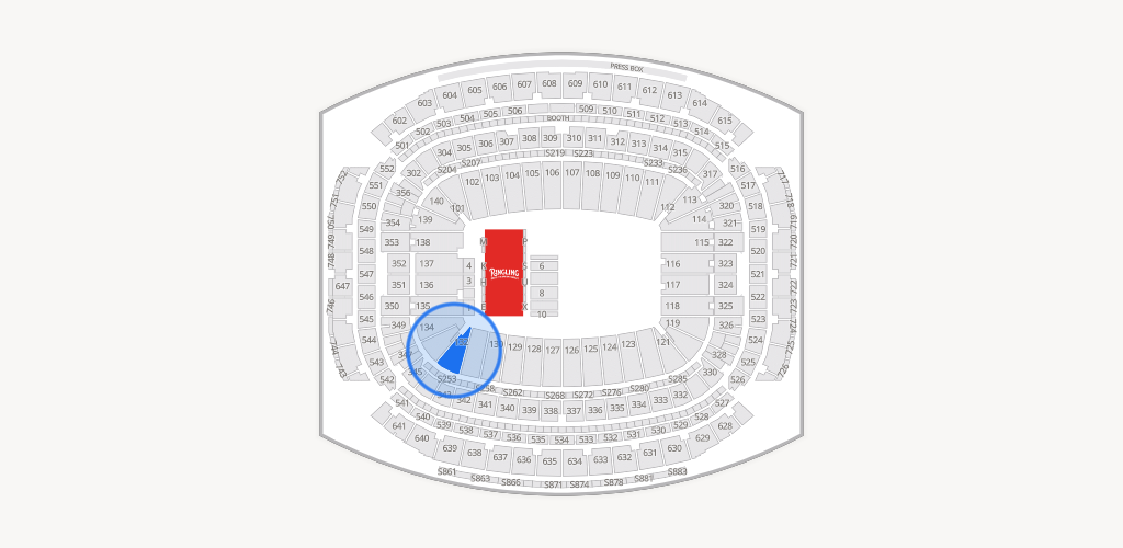 Reliant Stadium Seating Chart