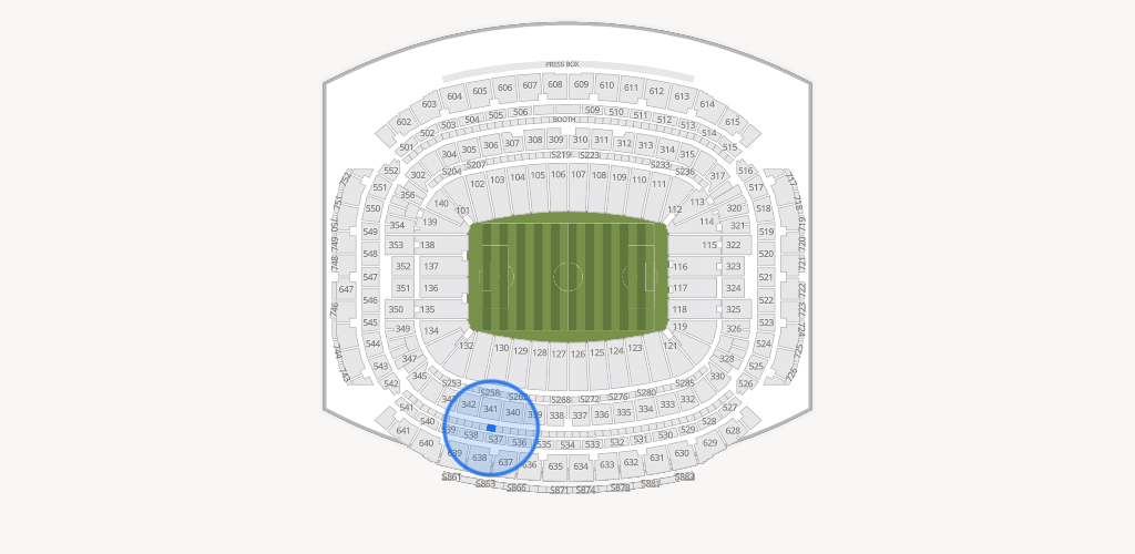 NRG Stadium Seating Chart