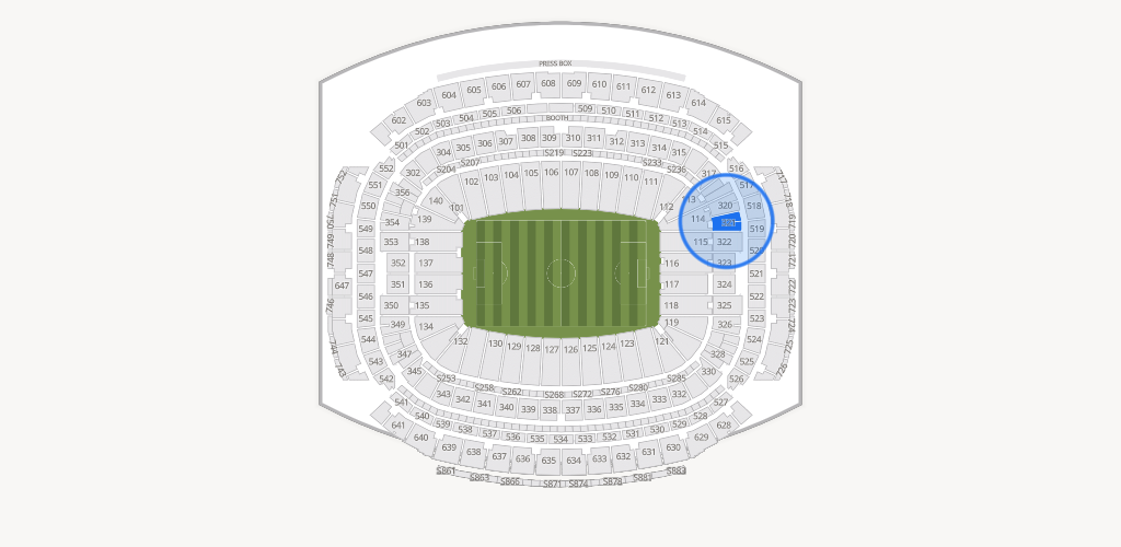 NRG Stadium Seating Chart