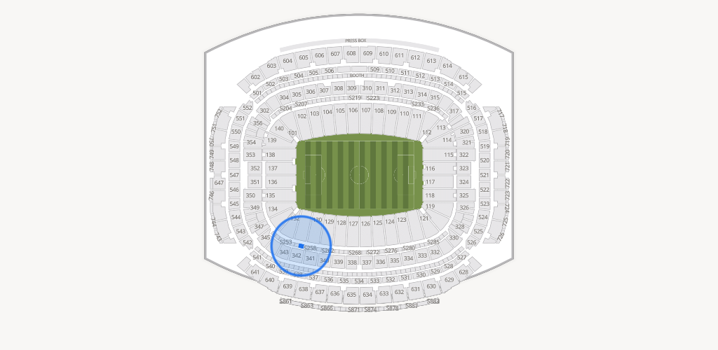 NRG Stadium Seating Chart