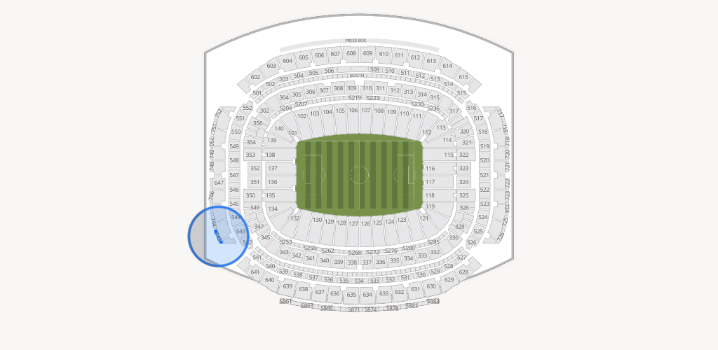 NRG Stadium Seating Chart