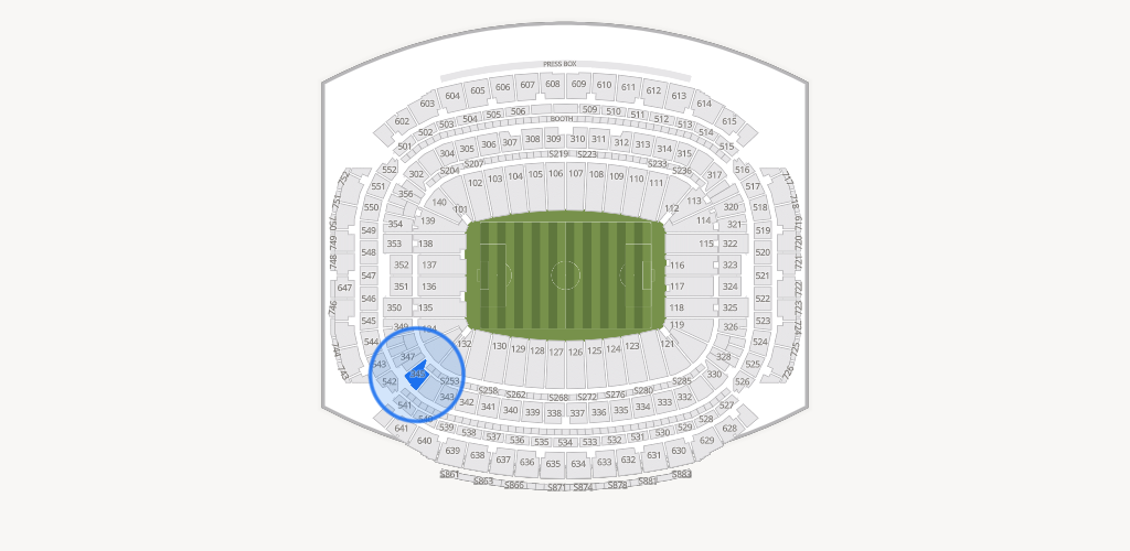 NRG Stadium Seating Chart