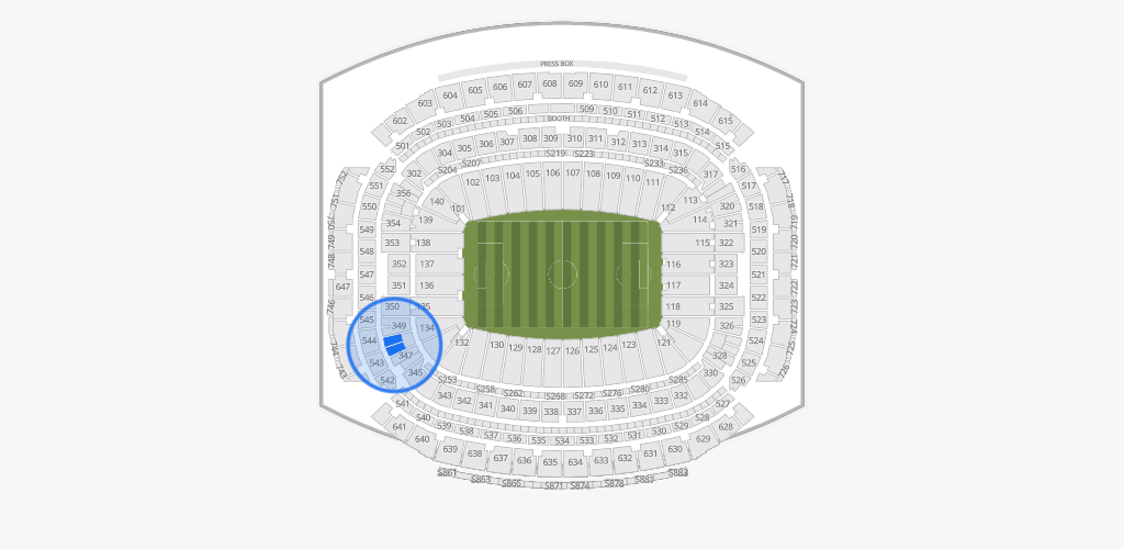 NRG Stadium Seating Chart