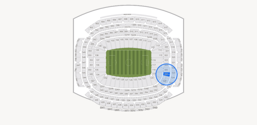 NRG Stadium Seating Chart