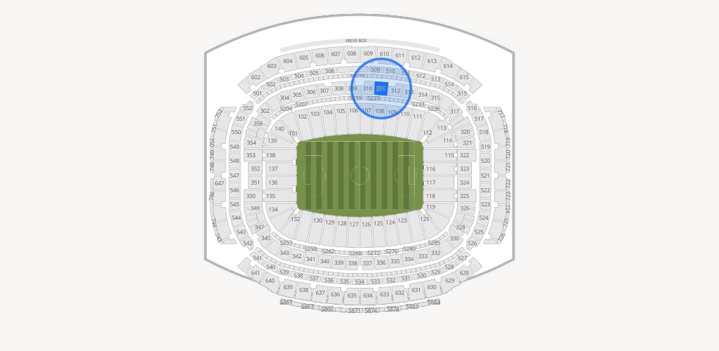 NRG Stadium Seating Chart