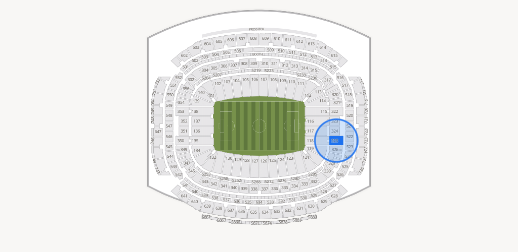 NRG Stadium Seating Chart