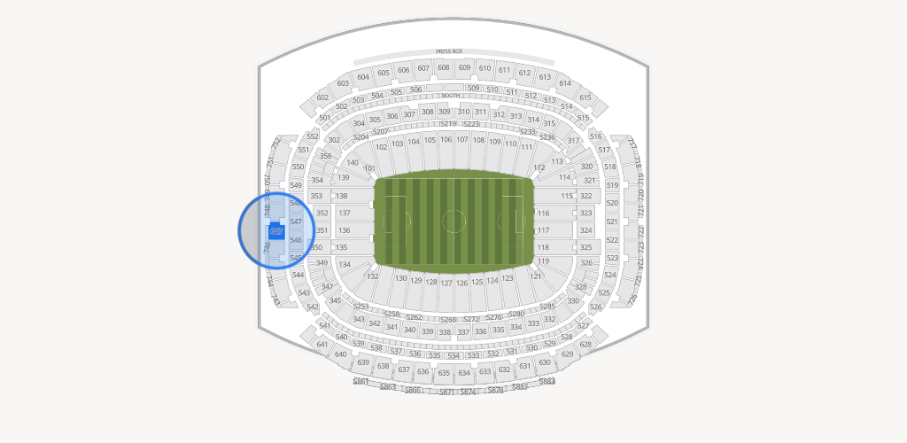 NRG Stadium Seating Chart