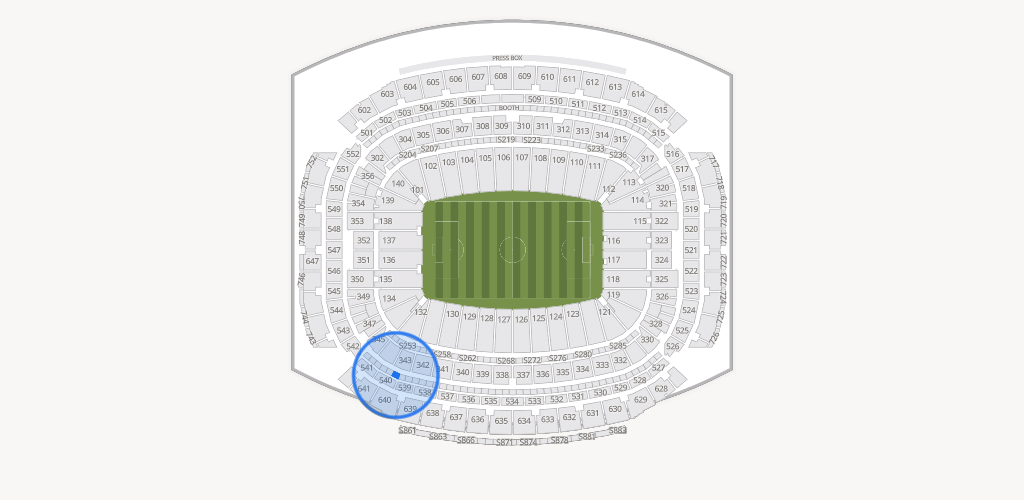 NRG Stadium Seating Chart