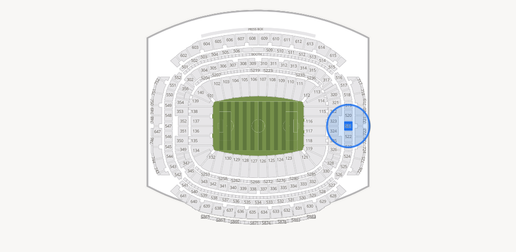 NRG Stadium Seating Chart