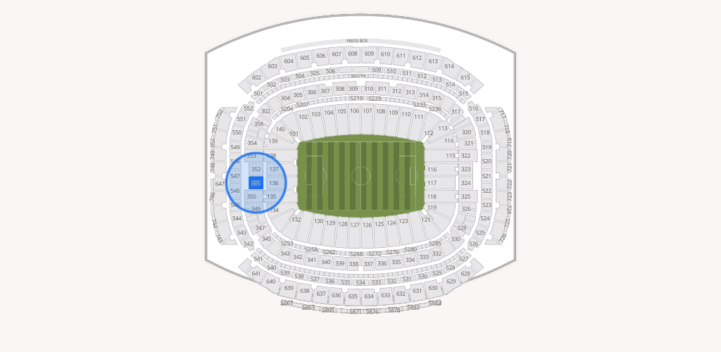 NRG Stadium Seating Chart