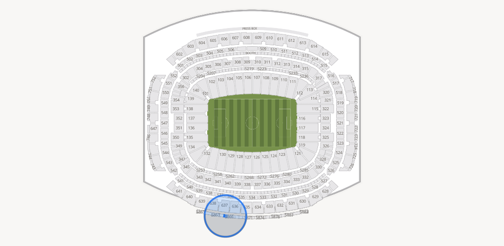 NRG Stadium Seating Chart