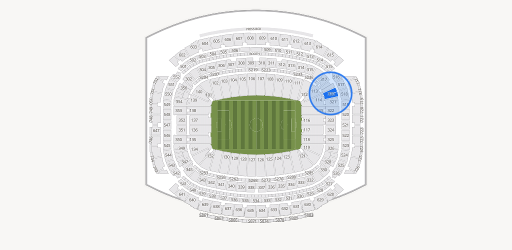 NRG Stadium Seating Chart