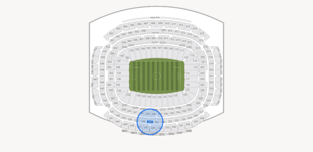 NRG Stadium Seating Chart