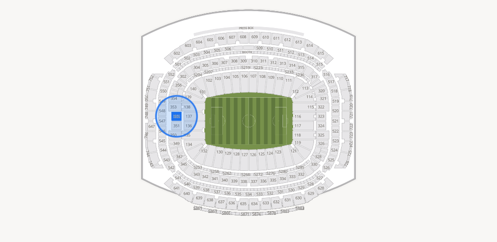 NRG Stadium Seating Chart