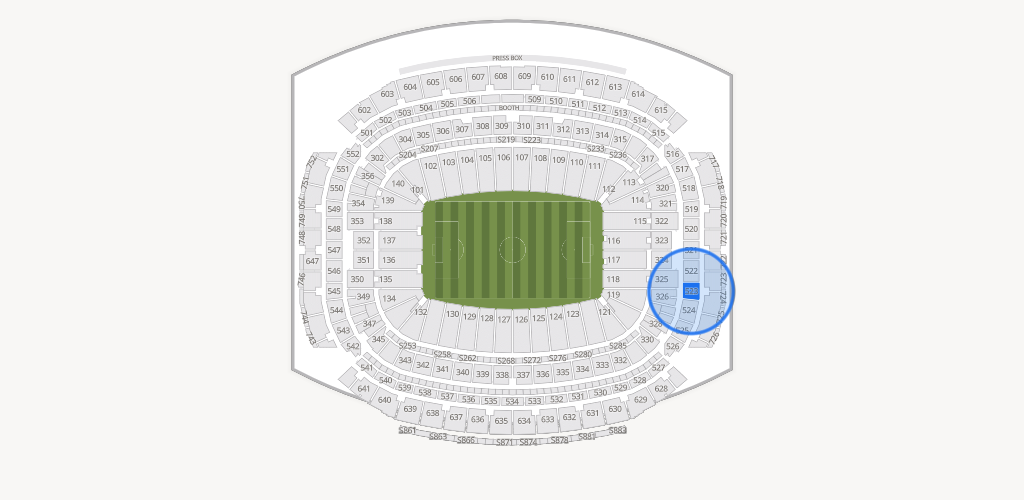 NRG Stadium Seating Chart