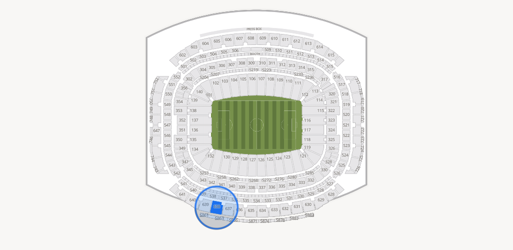 NRG Stadium Seating Chart