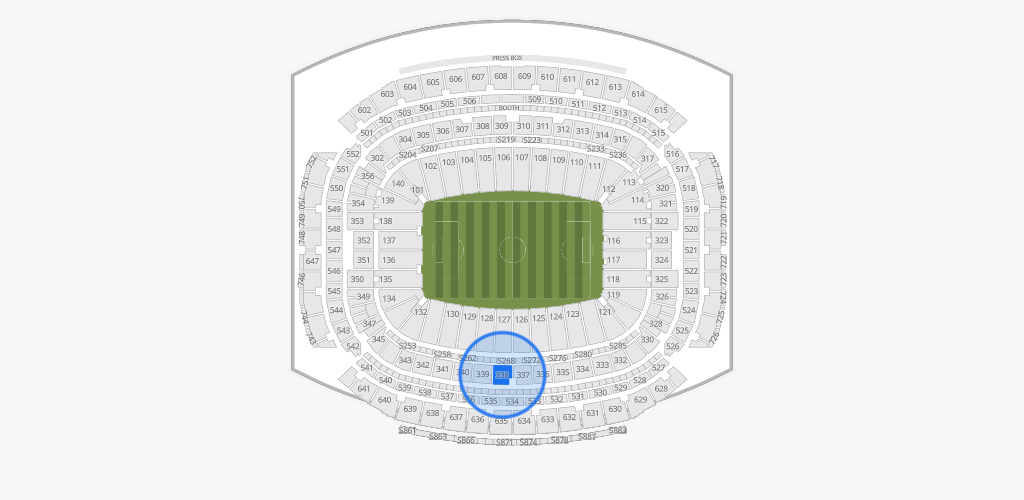 NRG Stadium Seating Chart