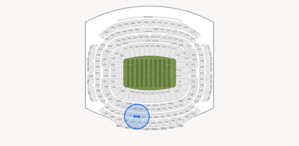NRG Stadium Seating Chart