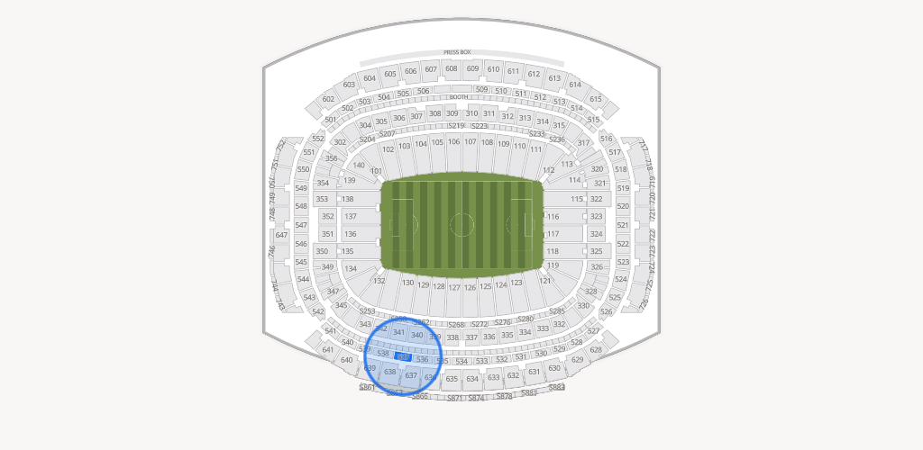 NRG Stadium Seating Chart