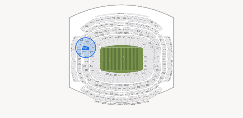 NRG Stadium Seating Chart