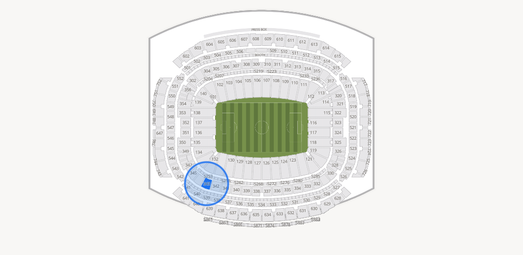 NRG Stadium Seating Chart