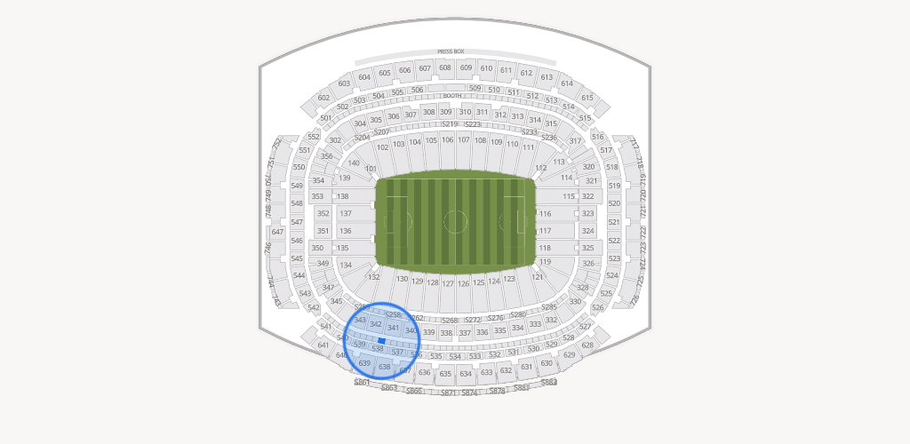 NRG Stadium Seating Chart