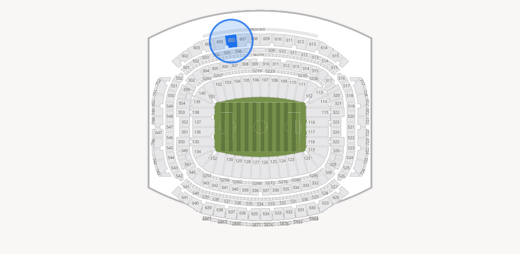 NRG Stadium Seating Chart
