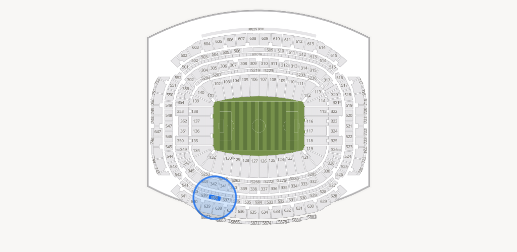 NRG Stadium Seating Chart