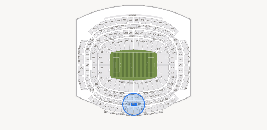 NRG Stadium Seating Chart