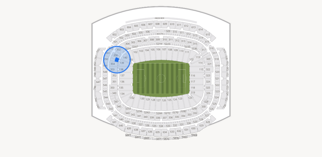 NRG Stadium Seating Chart