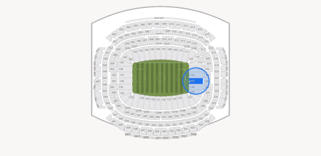 NRG Stadium Seating Chart