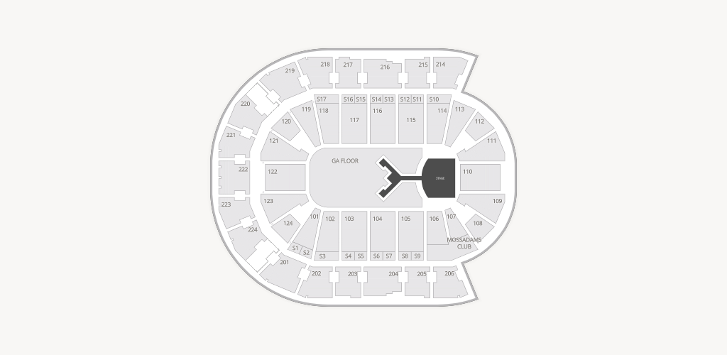 Numerica Veterans Arena Seating Chart