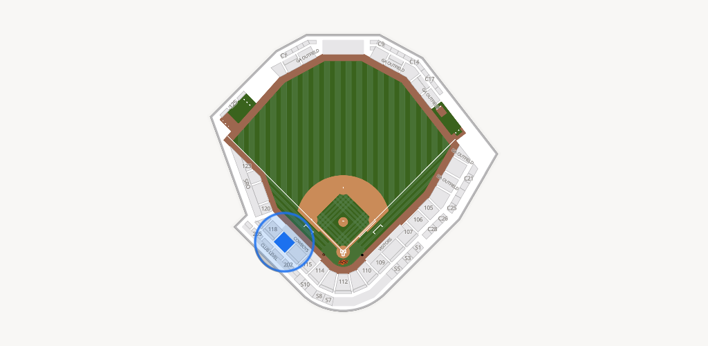 O'Brate Stadium Seating Chart