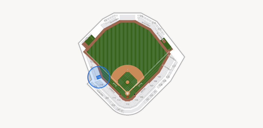 O'Brate Stadium Seating Chart