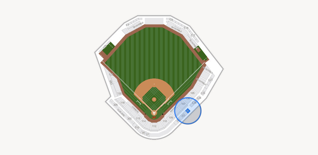 O'Brate Stadium Seating Chart