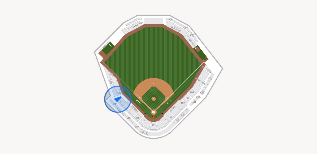 O'Brate Stadium Seating Chart