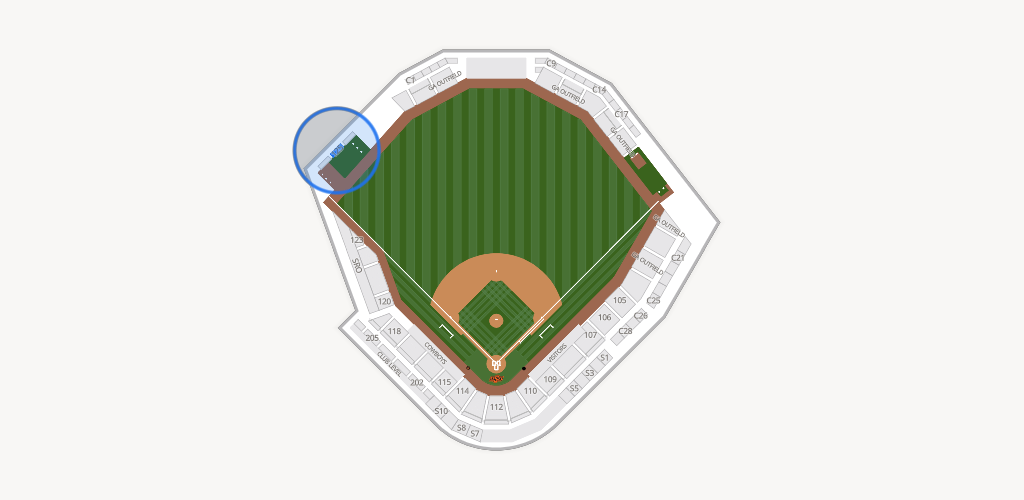 O'Brate Stadium Seating Chart