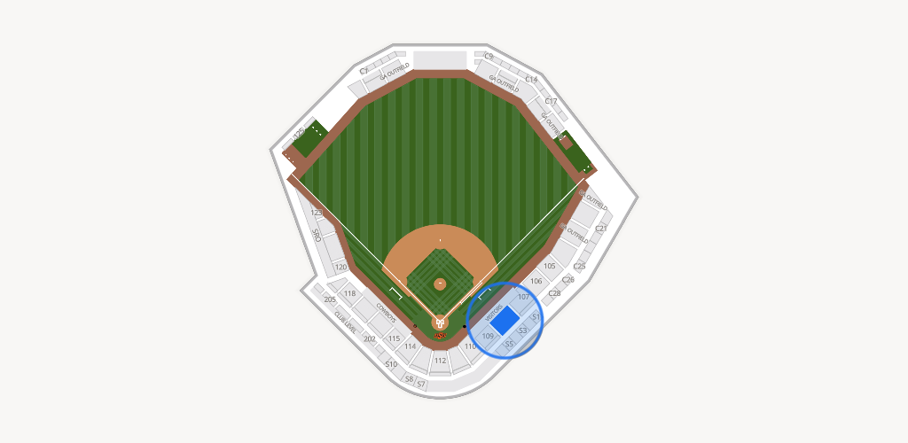 O'Brate Stadium Seating Chart